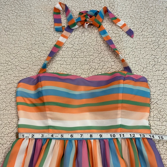 🌈Purposefully Piquant Rainbow Dress🍭 - Picture 11 of 17